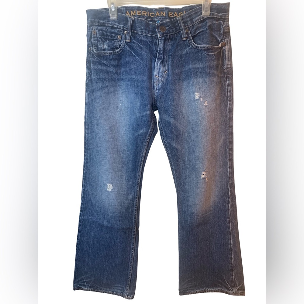 Men’s American Eagle Outfitters Low Rise Slim Boot Jeans 32x30